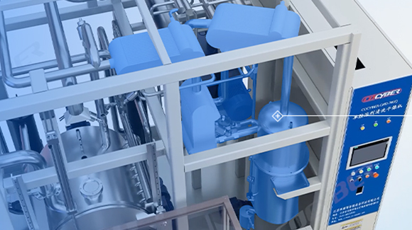 Fully Automatic Distillation and Recycling Machine